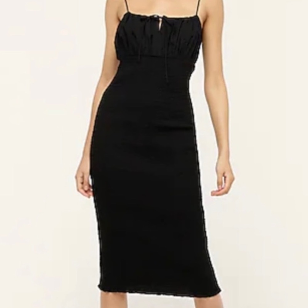 J.Crew Black MIDI Dress